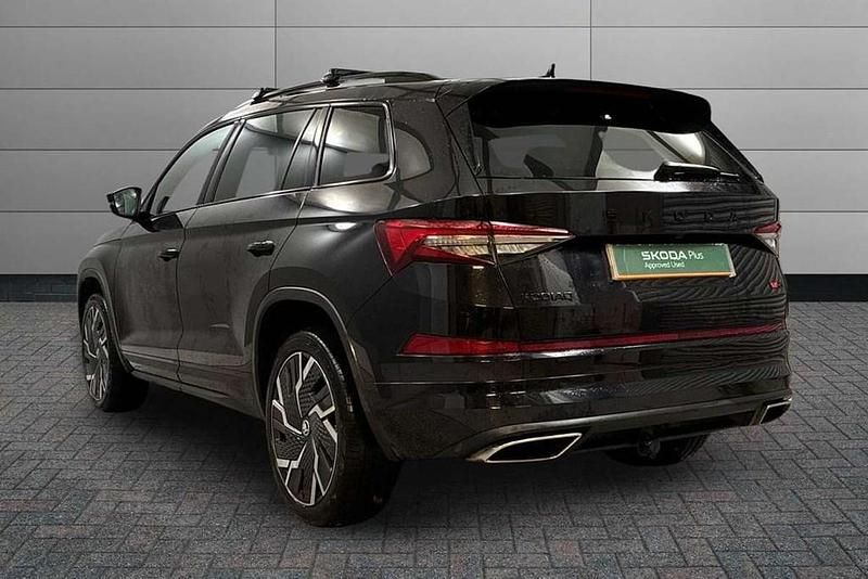 Second-hand Skoda Kodiaq vRS 241 CP (177 kW) 2024 Negru SUV
