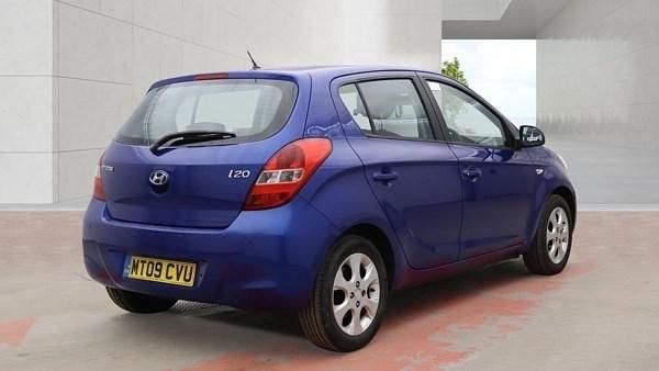 Used Hyundai i20 Comfort 101 HP (74 kW) 2009 Blue Hatchback