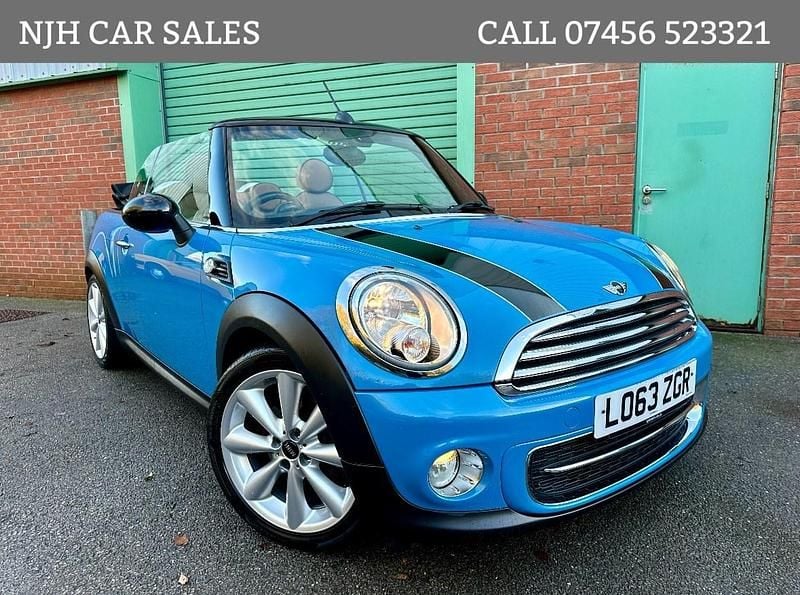 Blue Used 2014 Mini Cooper D Cabriolet Cabriolet | £6,995 (Fair price) - Image 1/4
