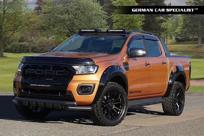 Used Ford Ranger Wildtrack 2022 Sabre orange Pickup
