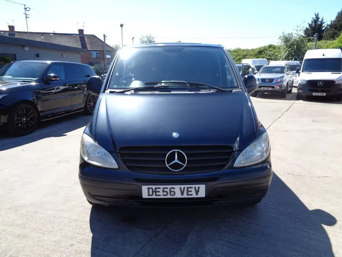 Used Mercedes Vito 116 HP (85 kW) 2007 Black Van