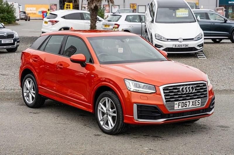 Orange Used 2017 Audi Q2 S-Line SUV | £14,995 (Fair price) - Image 1/1