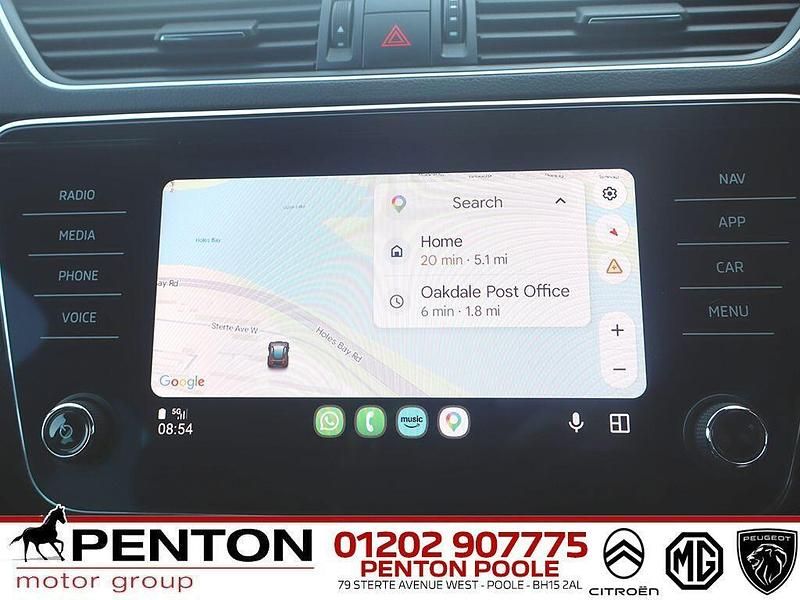 Used Skoda Superb SE L 150 HP (110 kW) 2021 Black Estate