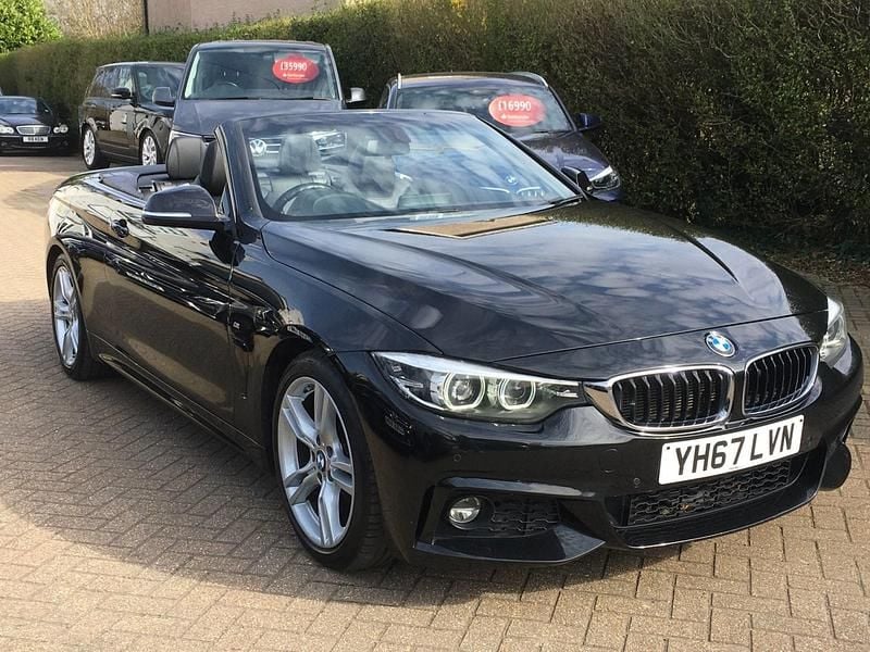 Used BMW 420 M Sport 190 HP (139 kW) 2017 Black Cabriolet