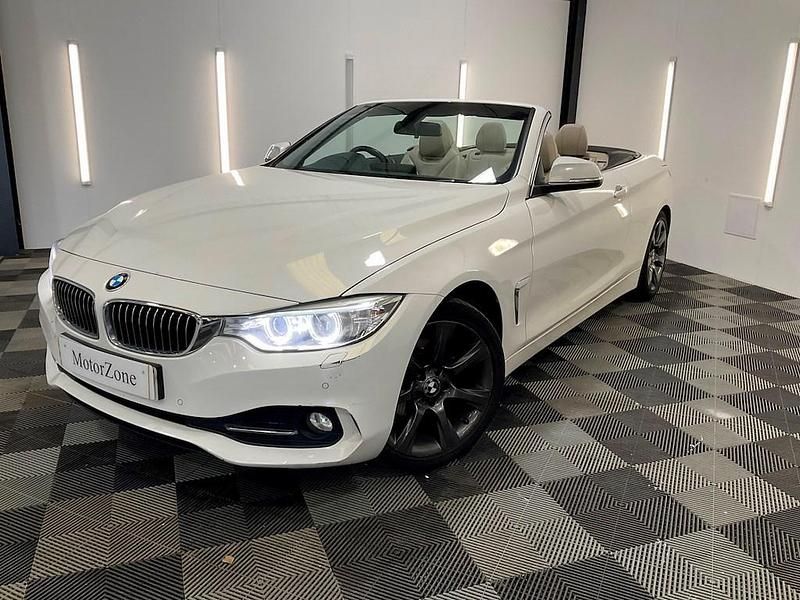 Used BMW 420 Luxury Line 181 HP (133 kW) 2015 White Cabriolet