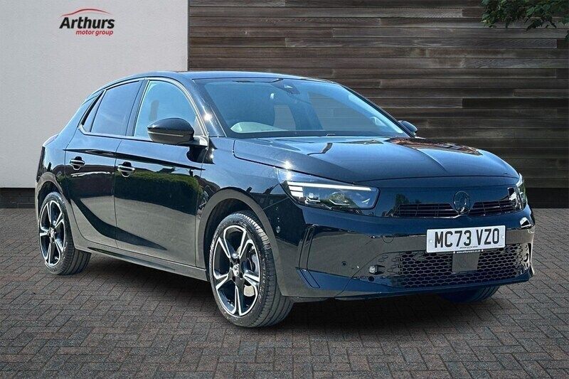 Black Used 2023 Vauxhall Corsa Ultimate Hatchback | £18,797 (A bit pricey) - Image 1/4