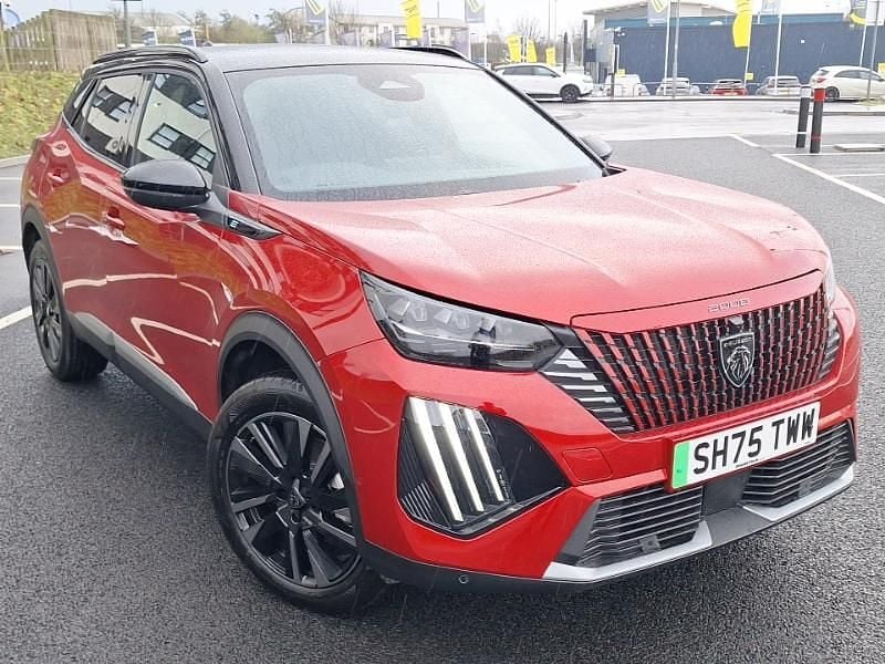 Red New 2025 Peugeot e-2008 Premium SUV | £23,998 (Good price) - Image 1/4