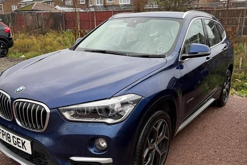 Blue Used 2018 BMW X1 xLine SUV | £13,420 (Good price) - Image 1/1