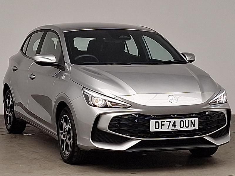 Silver Used 2024 MG MG3 SE Hatchback | £17,798 (Good price) - Image 1/4