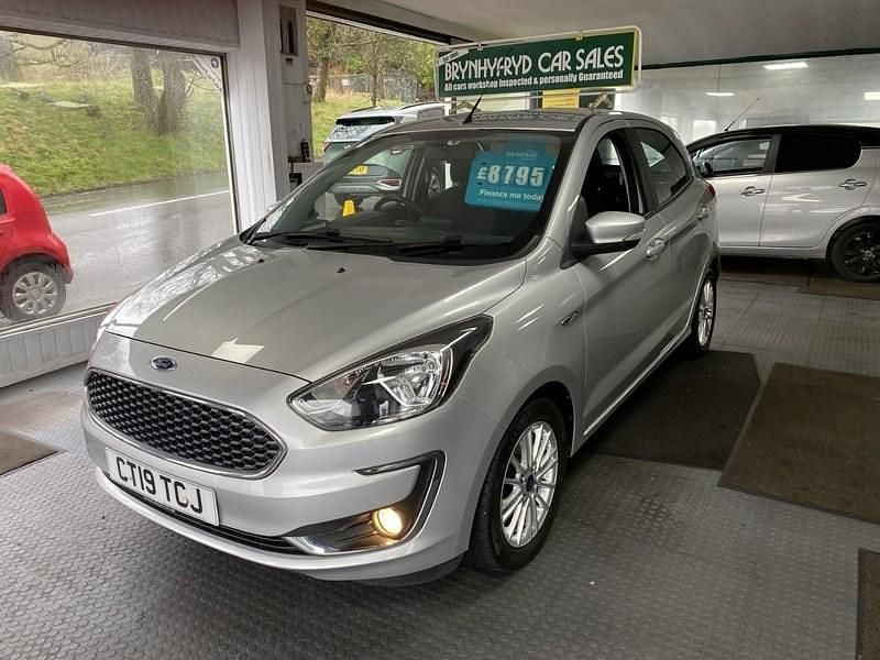 Used Ford Ka Plus Zetec 2019 Moondust silver metallic Hatchback
