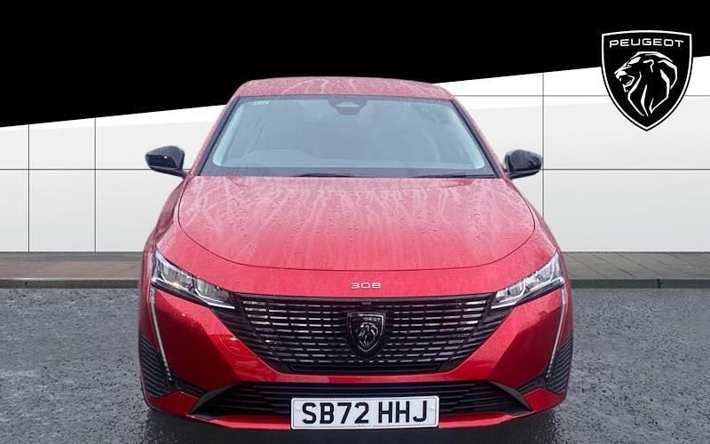 Used Peugeot 308 Allure Premium 131 HP (96 kW) 2023 Red Hatchback