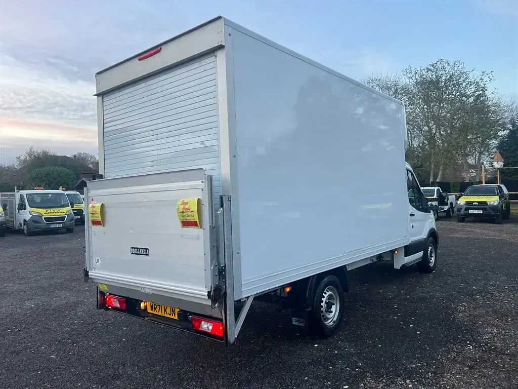Used Ford Transit 130 HP (95 kW) 2021 White Cabriolet