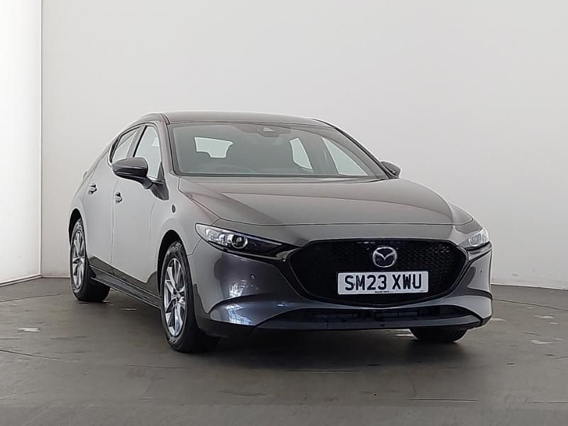 Grey Used 2023 Mazda 3 Hatchback | £18,998 (Fair price) - Image 1/4