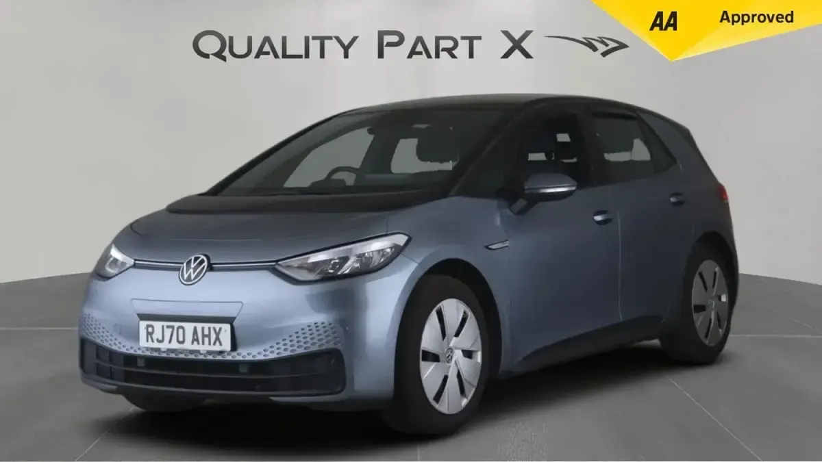 Used VW ID.3 Pro Performance 150 kW (204 HP) 2020 Blue Hatchback
