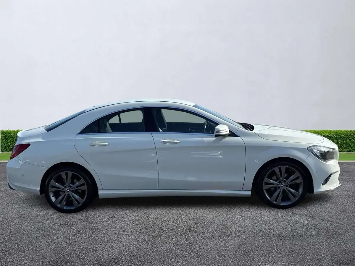 Used Mercedes CLA200 2017 White Coupe