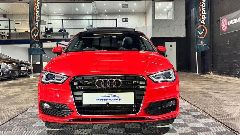 Used Audi A3 Sportback S-Line 2013 Red Hatchback