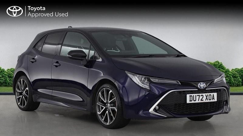 Blue/black Used 2022 Toyota Corolla Hatchback | £19,892 - Image 1/4