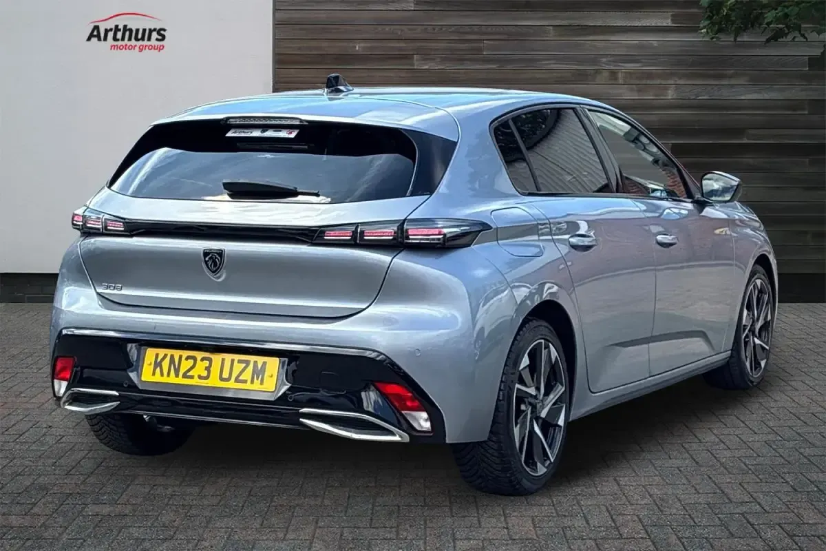 Used Peugeot 308 Allure Premium 130 HP (95 kW) 2023 Grey Hatchback