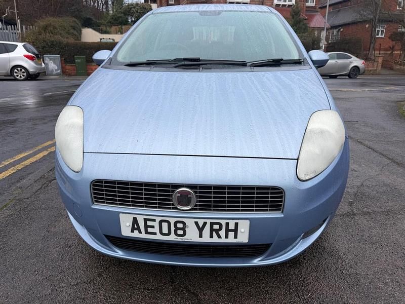 Used Fiat Grande Punto 77 HP (56 kW) 2008 Blue Hatchback