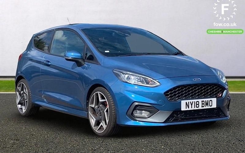 Blue Used 2018 Ford Fiesta Performance Edition Hatchback | £13,699 (Fair price) - Image 1/4
