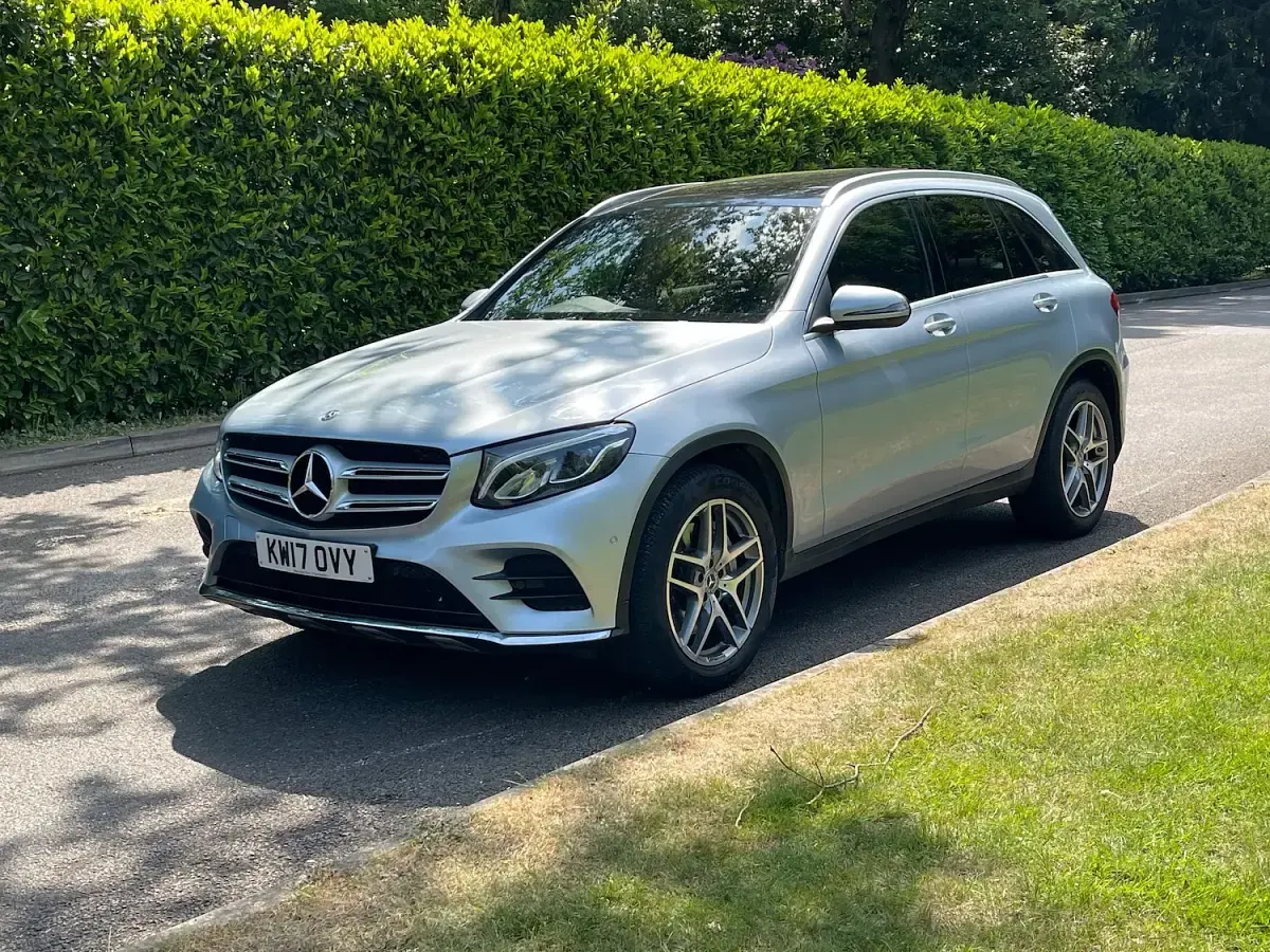 Used Mercedes GLC250 AMG line 2017 Silver SUV