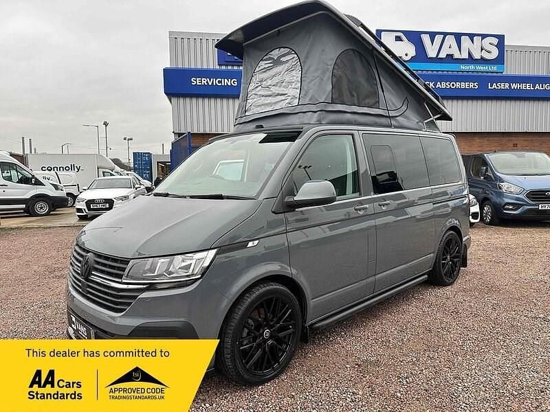 Grey Used 2022 VW T6.1 Highline Van | £49,995 - Image 1/4