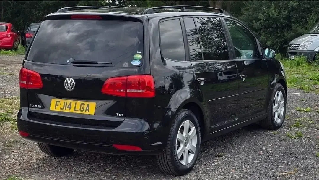 Used VW Touran 2014 Black MPV