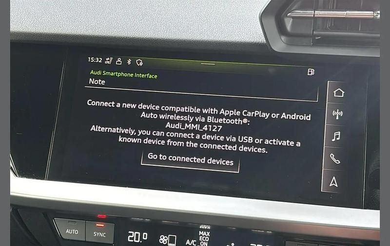 Used Audi A3 S-Line 147 HP (108 kW) 2022 Black Sedan