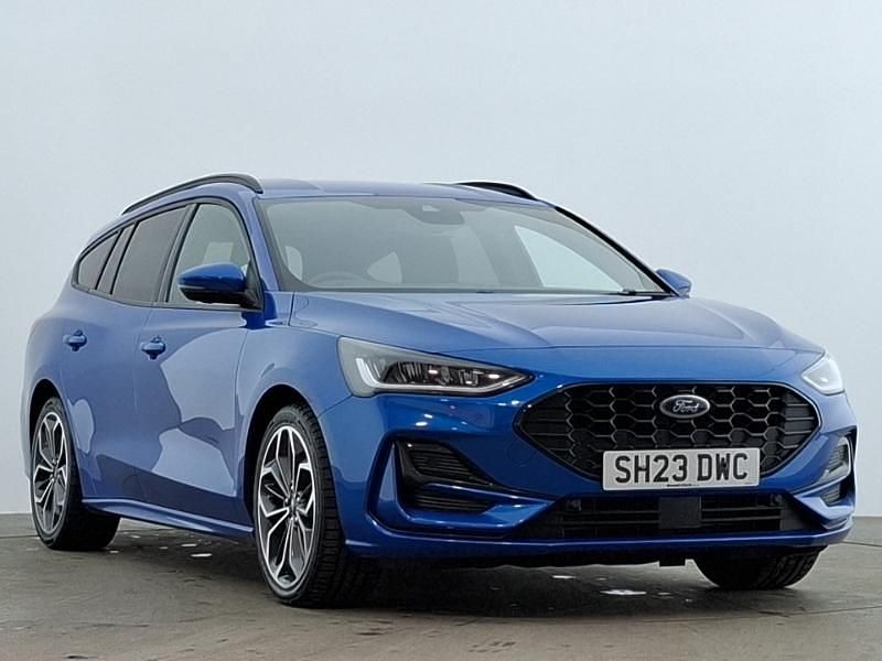 Blue Used 2023 Ford Focus ST-Line X Estate | £16,698 (Fair price) - Image 1/4
