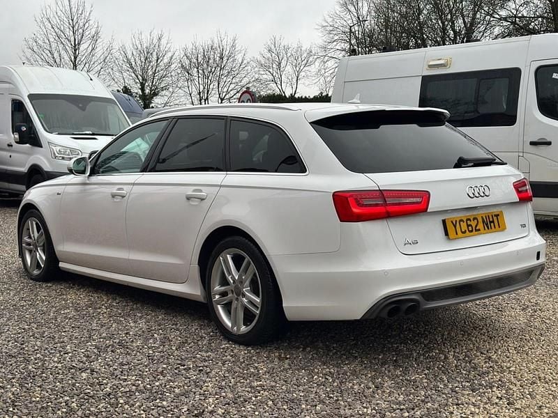 Used Audi A6 S-Line 2012 White Estate