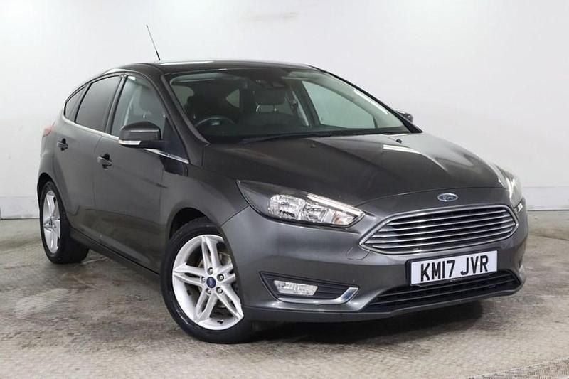 Grey Used 2017 Ford Focus Titanium Hatchback | £5,975 (Good price) - Image 1/1