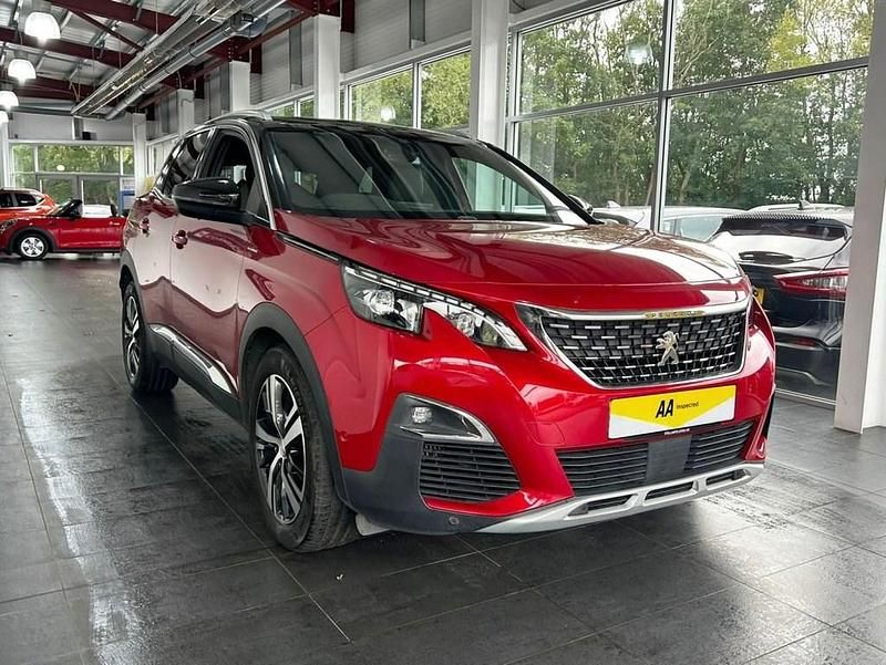 Used Peugeot 3008 GT-line 130 HP (95 kW) 2020 Red SUV