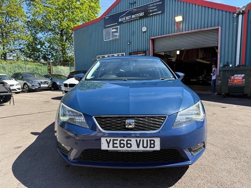 Used Seat Leon SE Dynamic 2017 Blue Hatchback