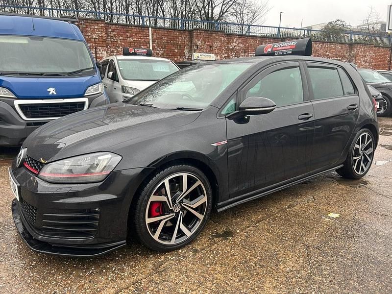 Used VW Golf VII GTI 2017 Black Hatchback