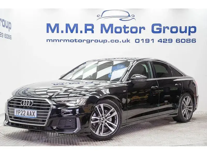 Used Audi A6 S-Line 2022 Black Sedan