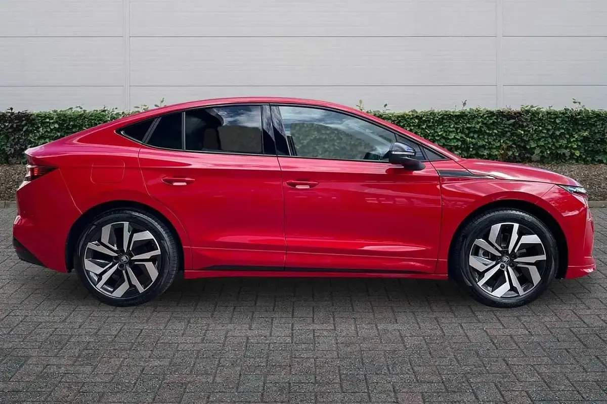 New Skoda Enyaq iV SportLine 210 kW (286 HP) 2026 Velvet red metallic SUV
