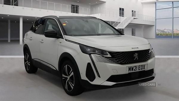 White Used 2021 Peugeot 3008 GTi Hatchback | £15,995 (A bit pricey) - Image 1/4