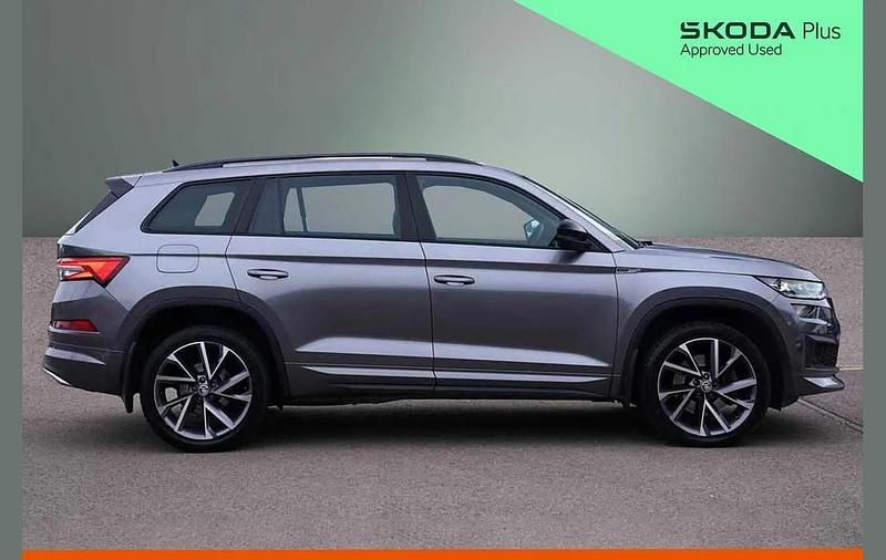 Used Skoda Kodiaq SportLine 147 HP (108 kW) 2022 Grey SUV
