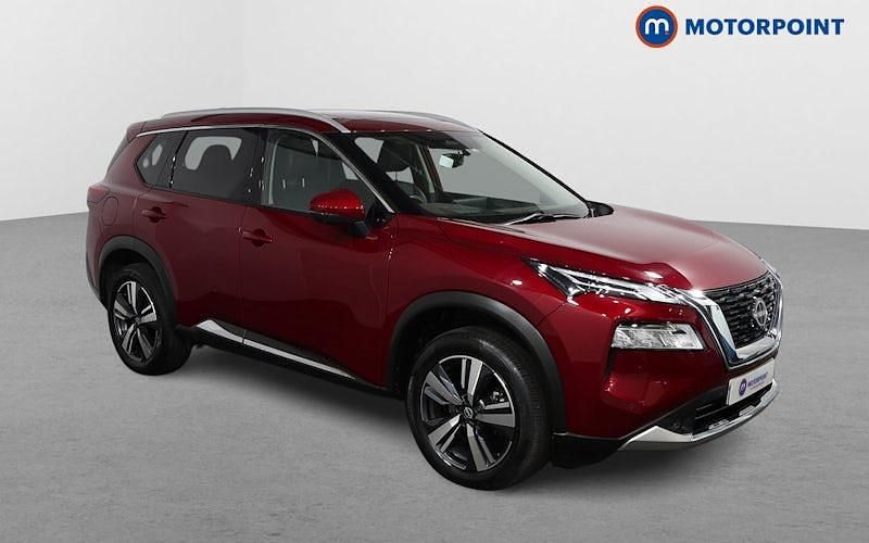 Red Used 2023 Nissan X-Trail Tekna SUV | £28,599 (Fair price) - Image 1/4