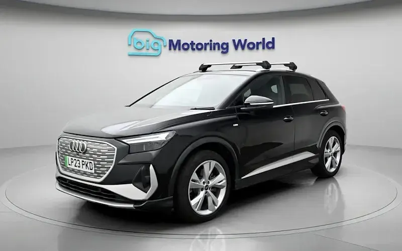 Used Audi Q4 e-tron S-Line 150 kW (204 HP) 2023 Black SUV