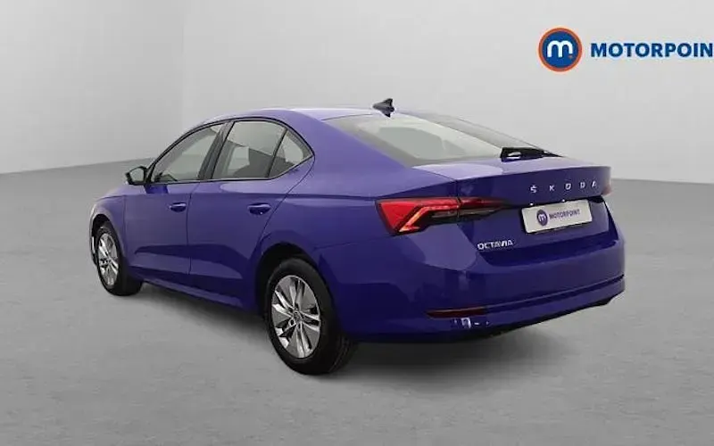 Gebraucht Skoda Octavia SE Technology 116 PS (85 kW) 2021 Blau Kleinwagen