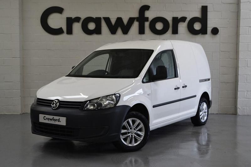 Used VW Caddy 102 HP (75 kW) 2012 White MPV