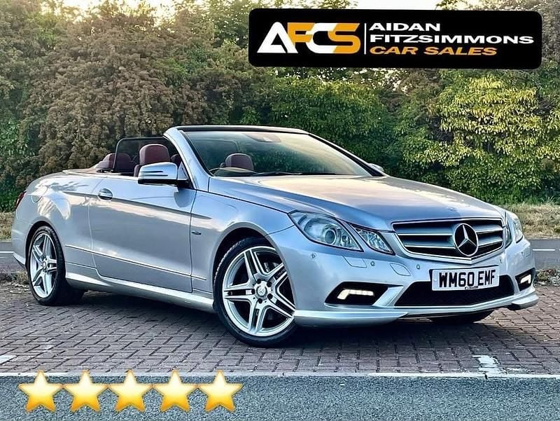 Silver Used 2011 Mercedes E350 Cabriolet | £6,350 (Fair price) - Image 1/4