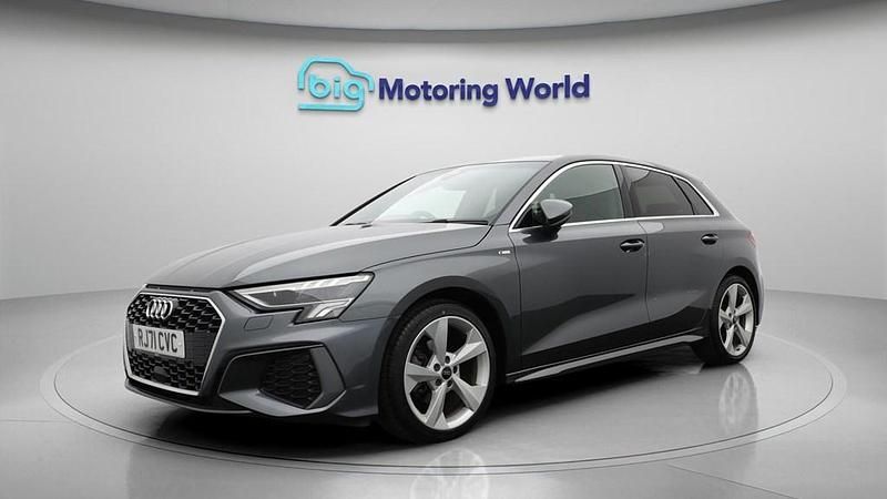 Used Audi A3 Sportback S-Line 150 HP (110 kW) 2021 Grey Hatchback