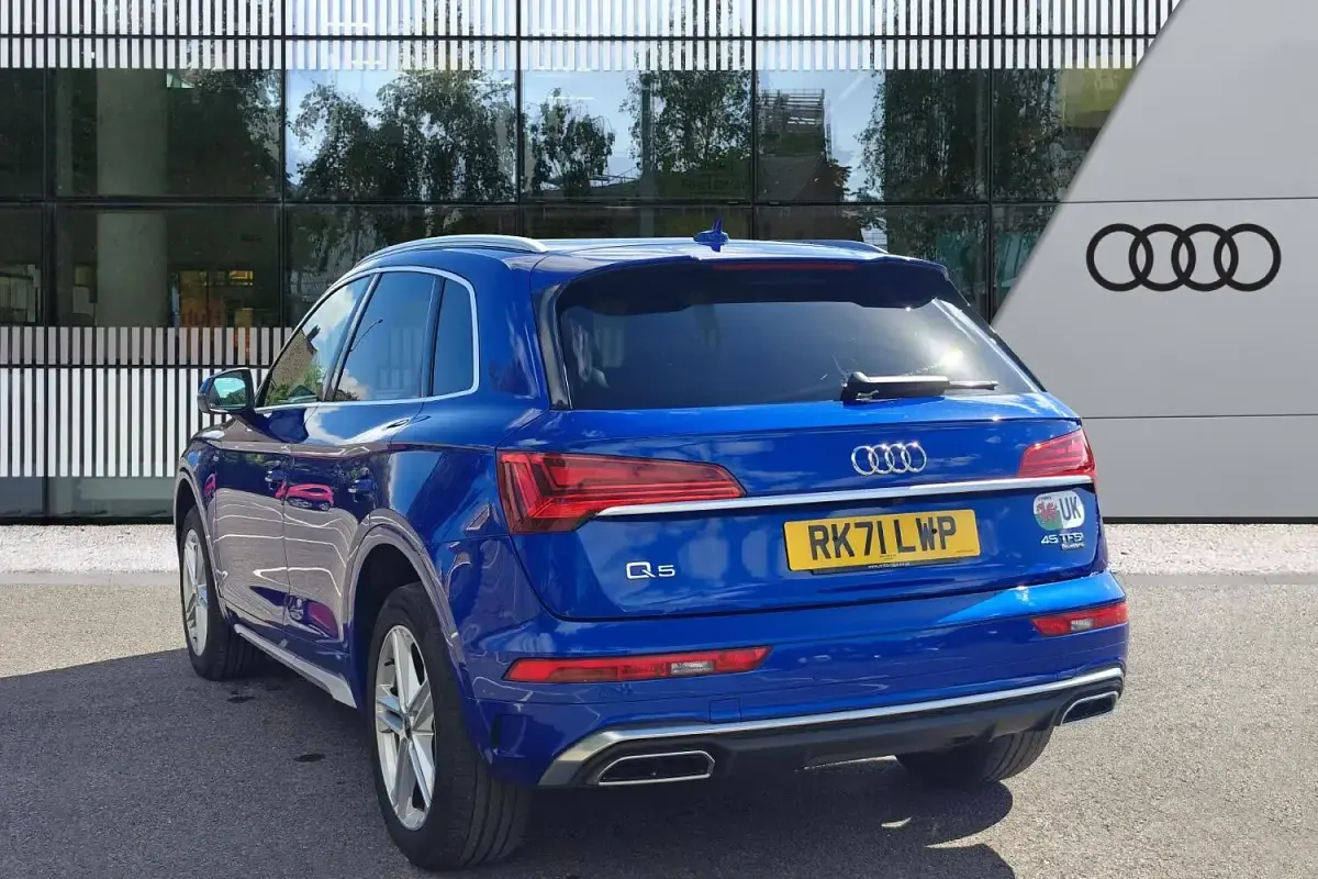 Used Audi Q5 S-Line 2021 Blue SUV