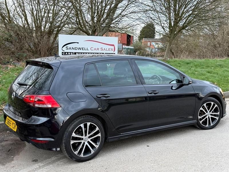 Used VW Golf VII R-line 2015 Black Hatchback