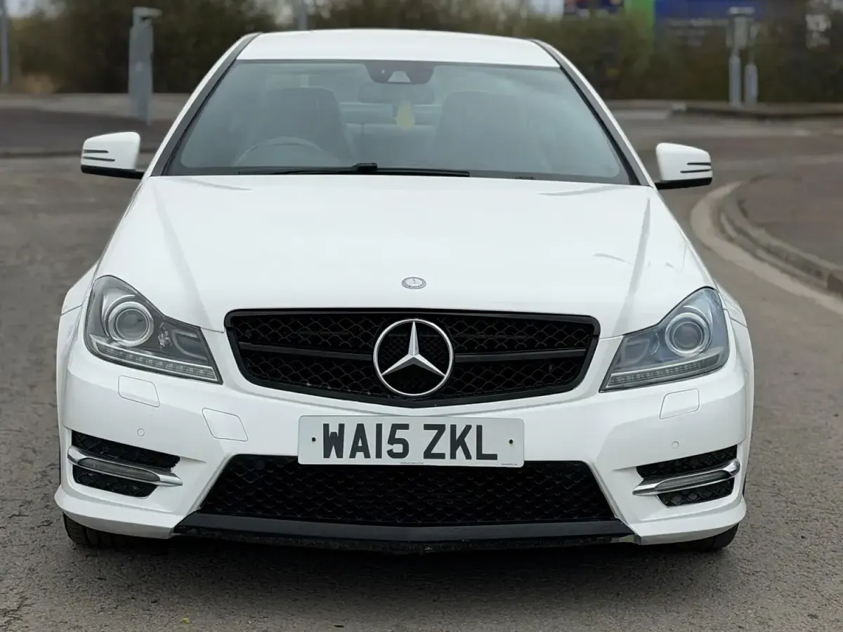 Used Mercedes C250 Sport Edition 2015 White Coupe