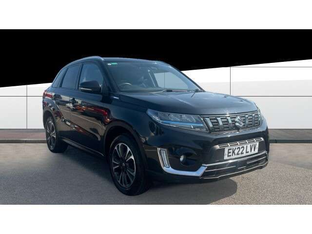 Black Used 2022 Suzuki Vitara SZ5 SUV | £15,390 (Good price) - Image 1/4