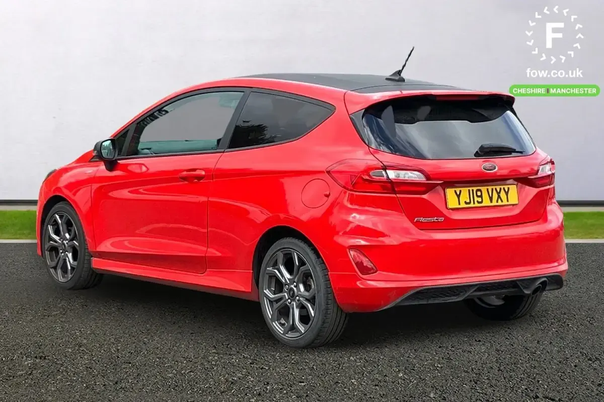Używany Ford Fiesta ST-Line 125 KM (91 kW) 2019 Czerwony Hatchback