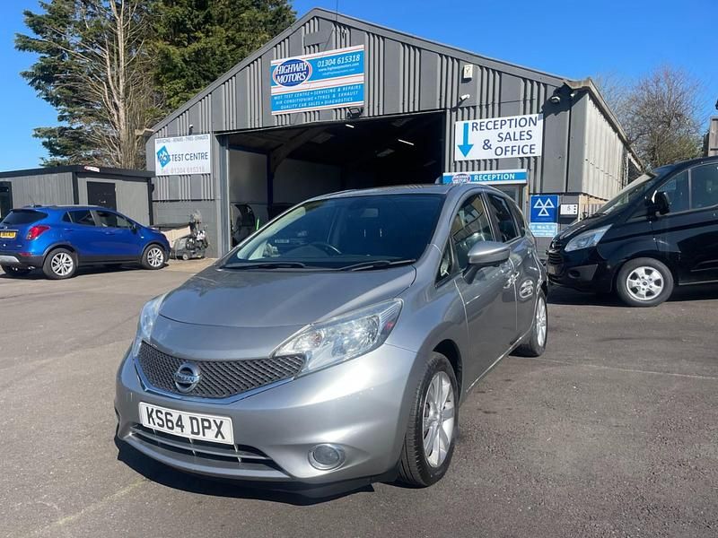 Used Nissan Note Tekna 90 HP (66 kW) 2015 Silver Hatchback